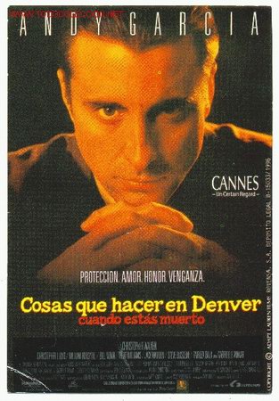 Foglietti di film di film antichi di cinema: COSAS QUE HACER EN DENVER